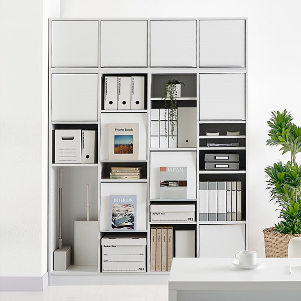 (商品画像) 奥行41.6cm チョイスグリッドマルチラック Set_002