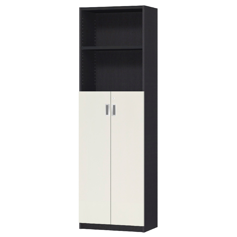 (商品画像) オーダーオフィスストッカー 奥行29.5cm×高さ191.1cm×幅45～59cm 3段扉