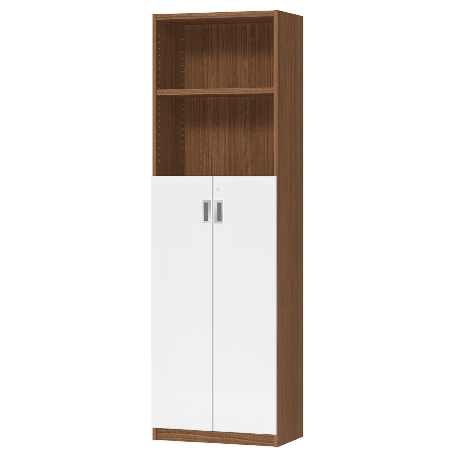 (商品画像) オーダーオフィスストッカー 奥行29.5cm×高さ191.1cm×幅45～59cm 3段扉