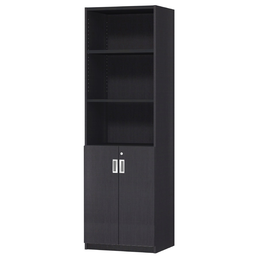 (商品画像) オーダーオフィスストッカー 奥行38.5cm×高さ191.1cm×幅45～59cm 2段扉