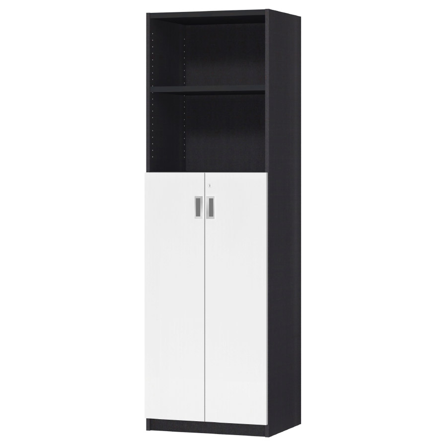 (商品画像) オーダーオフィスストッカー 奥行38.5cm×高さ191.1cm×幅45～59cm 3段扉