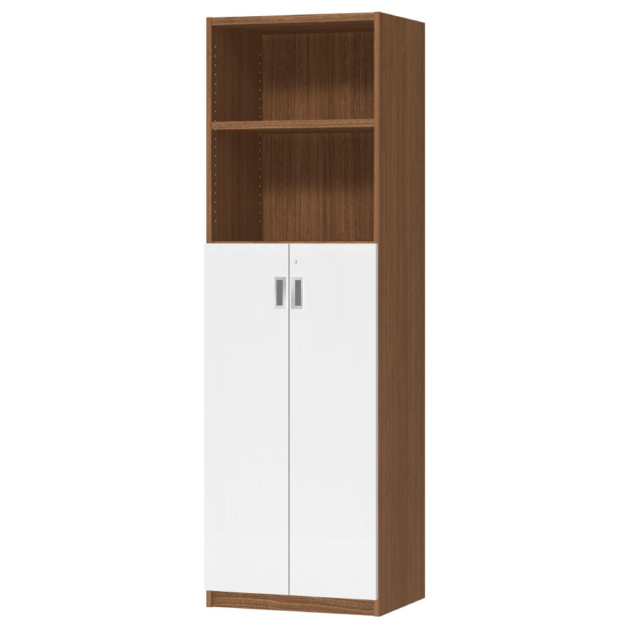 (商品画像) オーダーオフィスストッカー 奥行38.5cm×高さ191.1cm×幅45～59cm 3段扉