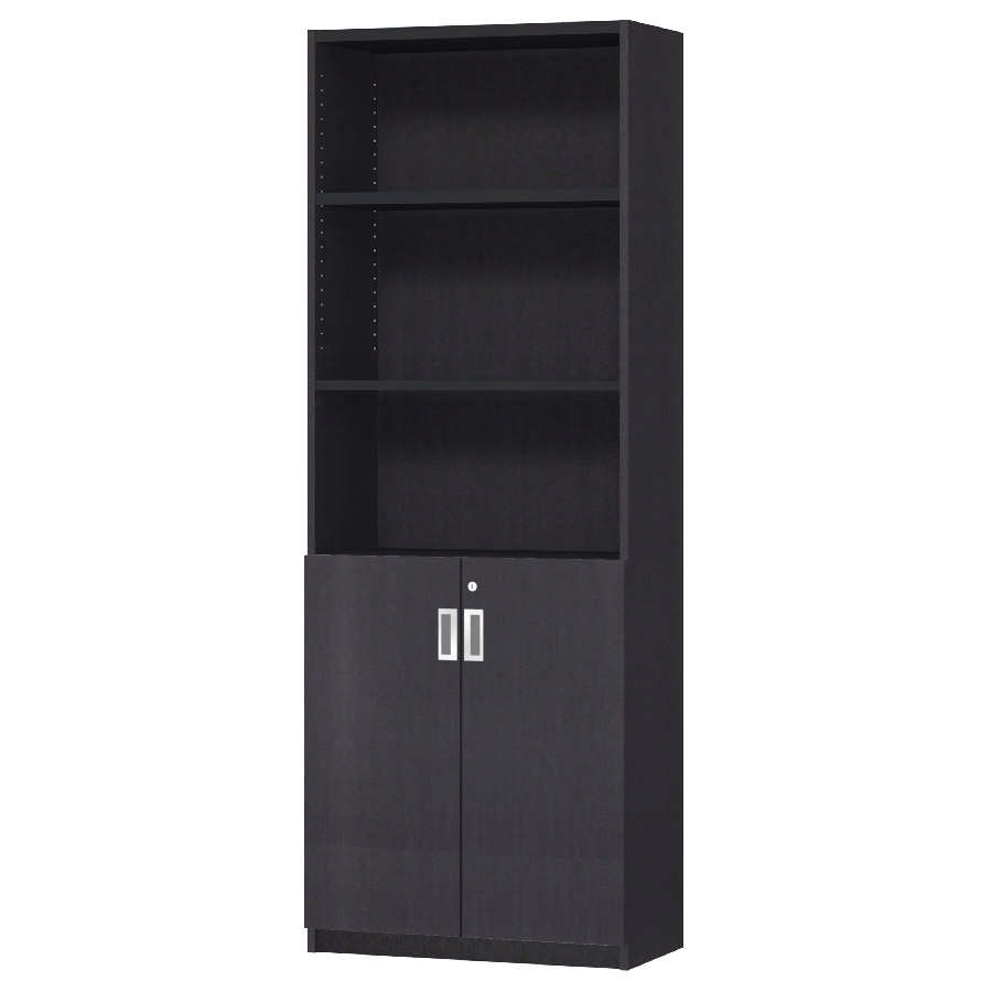 (商品画像) オーダーオフィスストッカー 奥行29.5cm×高さ191.1cm×幅60～70cm 2段扉