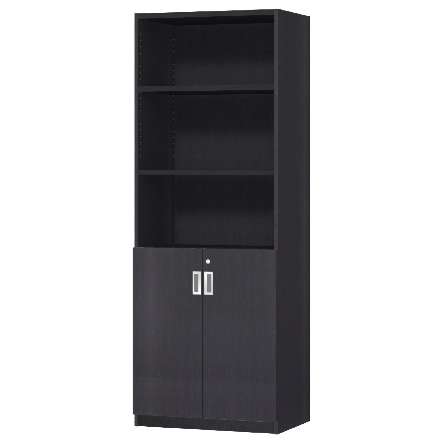 (商品画像) オーダーオフィスストッカー 奥行38.5cm×高さ191.1cm×幅60～70cm 2段扉