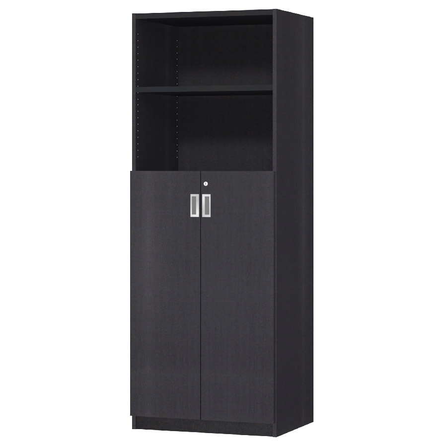 (商品画像) オーダーオフィスストッカー 奥行44.5cm×高さ191.1cm×幅60～70cm 3段扉