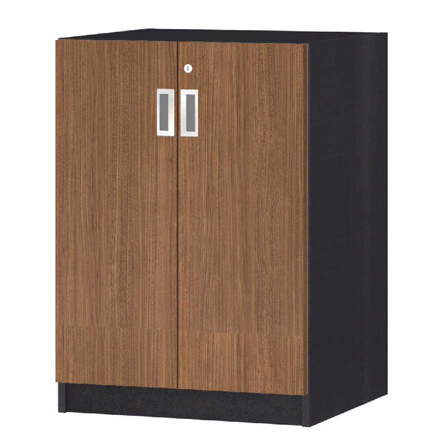 (商品画像) オーダーオフィスストッカー 奥行44.5cm×高さ83.2cm×幅45～59cm 2段扉