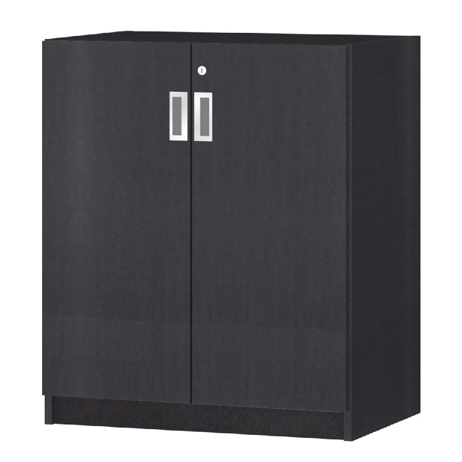 (商品画像) オーダーオフィスストッカー 奥行38.5cm×高さ83.2cm×幅60～70cm 2段扉