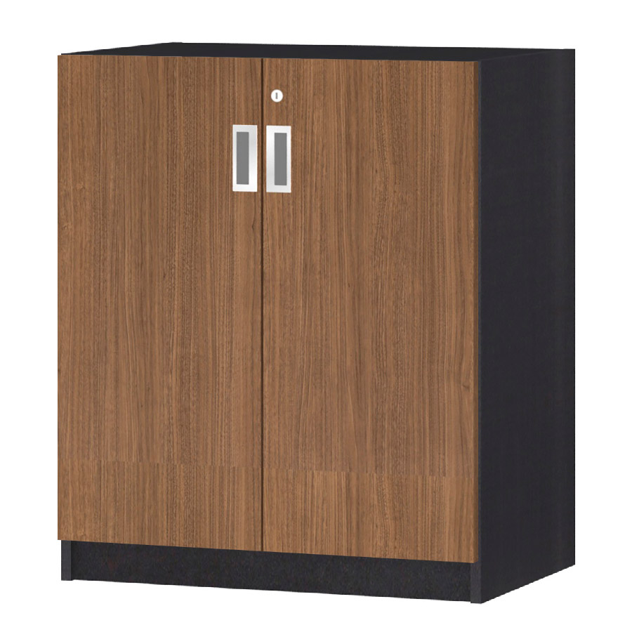 (商品画像) オーダーオフィスストッカー 奥行38.5cm×高さ83.2cm×幅60～70cm 2段扉