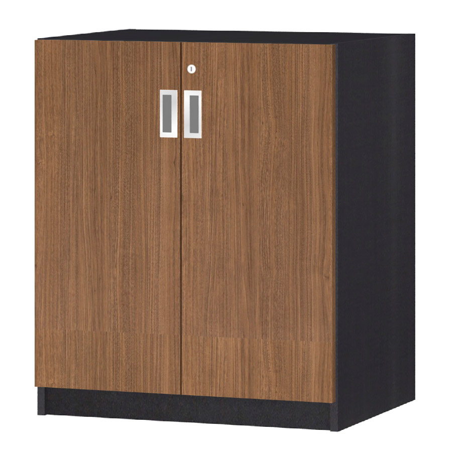 (商品画像) オーダーオフィスストッカー 奥行44.5cm×高さ83.2cm×幅60～70cm 2段扉