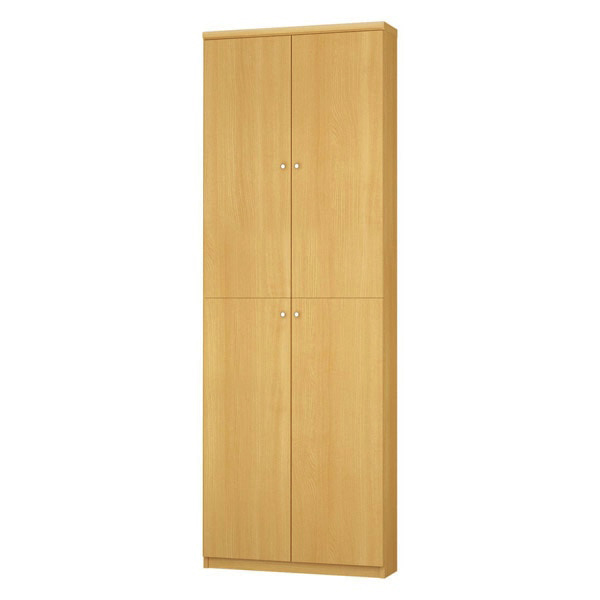 (商品画像) エースラック/カラーラック オーダーメイド 扉付 奥行19cm×高さ200cm×幅60～70cm（標準タイプ）