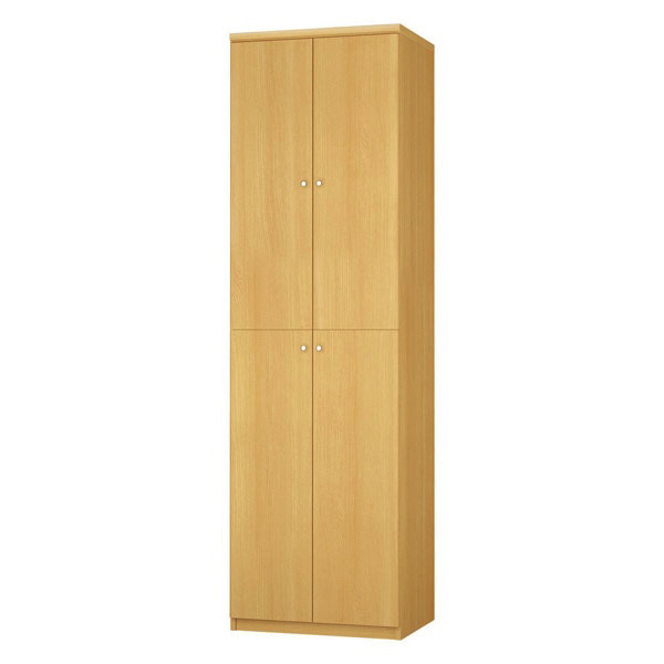 (商品画像) エースラック/カラーラック オーダーメイド 扉付 奥行46cm×高さ200cm×幅45～59cm（タフタイプ）