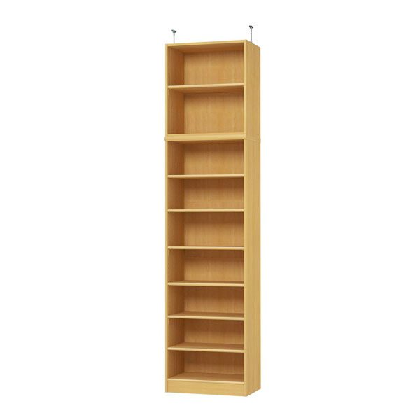 (商品画像) エースラック/カラーラック オーダーメイド 天井突っ張り 奥行40cm×高さ250～259cm×幅45～59cm（標準タイプ）