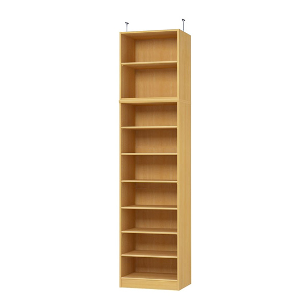 (商品画像) エースラック/カラーラック オーダーメイド 天井突っ張り 奥行46cm×高さ250～259cm×幅45～59cm（標準タイプ）