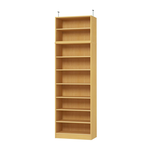 (商品画像) エースラック/カラーラック オーダーメイド 天井突っ張り 奥行40cm×高さ232～241cm×幅60～70cm（標準タイプ）