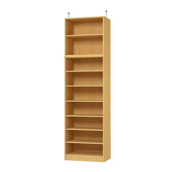 (商品画像) エースラック/カラーラック オーダーメイド 天井突っ張り 奥行46cm×高さ250～259cm×幅60～70cm（標準タイプ）