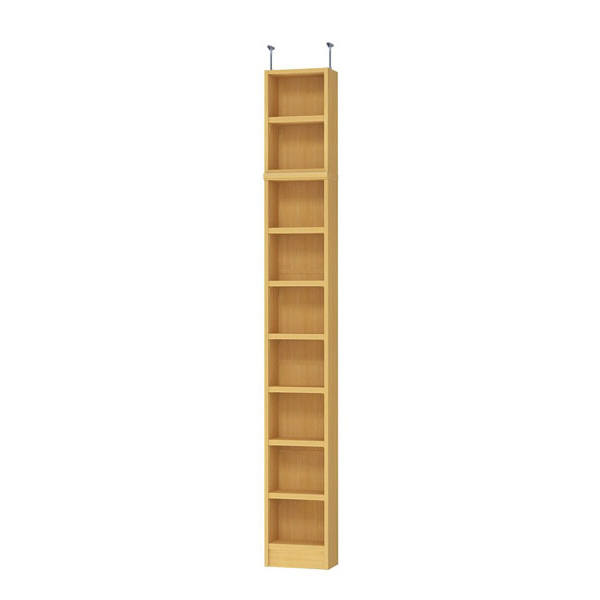 (商品画像) エースラック/カラーラック オーダーメイド 天井突っ張り 奥行19cm×高さ232～241cm×幅25～29cm（タフタイプ）