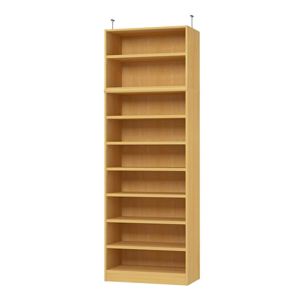 (商品画像) エースラック/カラーラック オーダーメイド 天井突っ張り 奥行46cm×高さ241.1～250.1cm×幅71～80cm（タフタイプ）