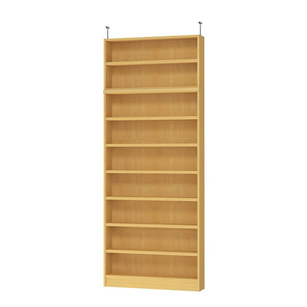 (商品画像) エースラック/カラーラック オーダーメイド 天井突っ張り 奥行19cm×高さ232～241cm×幅81～90cm（タフタイプ）