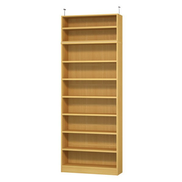 (商品画像) エースラック/カラーラック オーダーメイド 天井突っ張り 奥行31cm×高さ248～257cm×幅81～90cm（タフタイプ）