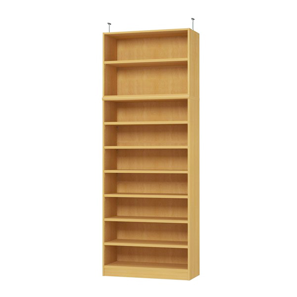 (商品画像) エースラック/カラーラック オーダーメイド 天井突っ張り 奥行40cm×高さ250～259cm×幅81～90cm（タフタイプ）