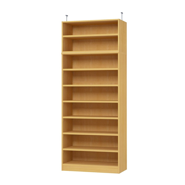 (商品画像) エースラック/カラーラック オーダーメイド 天井突っ張り 奥行46cm×高さ232～241cm×幅81～90cm（タフタイプ）