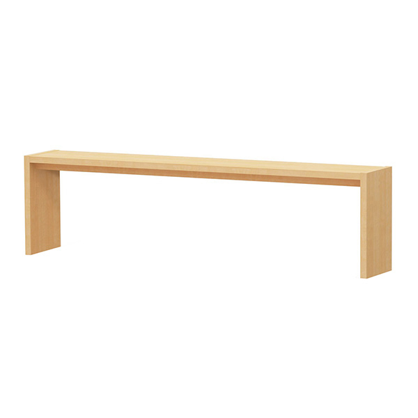 (商品画像) オーダーコンソール・コの字ラック/デスク　高さ49.2cm 奥行29.5cm 幅151～180cm