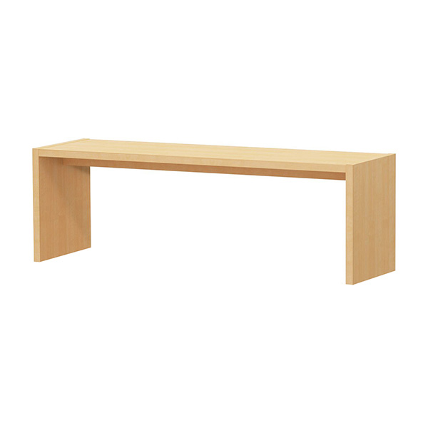 (商品画像) オーダーコンソール・コの字ラック/デスク　高さ49.2cm 奥行44.5cm 幅91～150cm