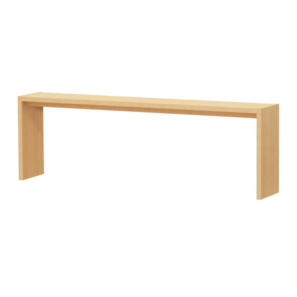 (商品画像) オーダーコンソール・コの字ラック/デスク　高さ60.2cm 奥行29.5cm 幅151～180cm