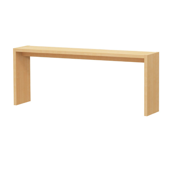 (商品画像) オーダーコンソール・コの字ラック/デスク　高さ60.2cm 奥行29.5cm 幅91～150cm