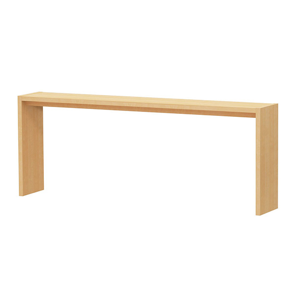 (商品画像) オーダーコンソール・コの字ラック/デスク　高さ70.2cm 奥行29.5cm 幅151～180cm