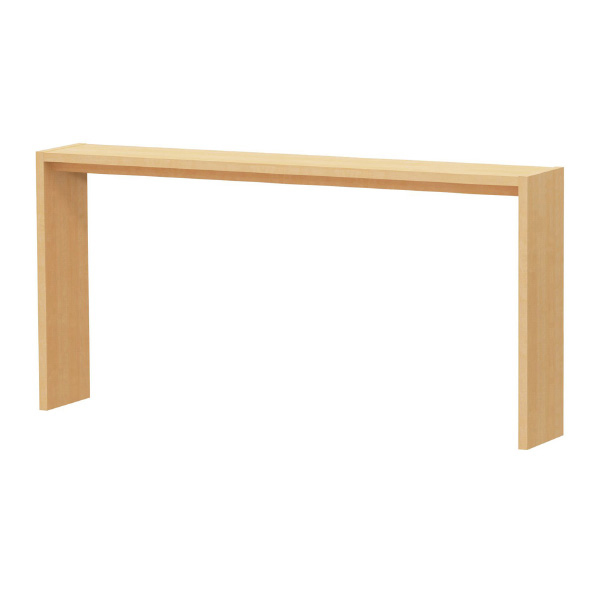 (商品画像) オーダーコンソール・コの字ラック/デスク　高さ88.3cm 奥行29.5cm 幅151～180cm