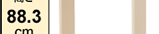 高さ88.3cm