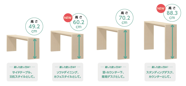STEP3 高さを選択