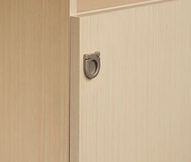 (商品画像) フラットハンドル（シルバー）